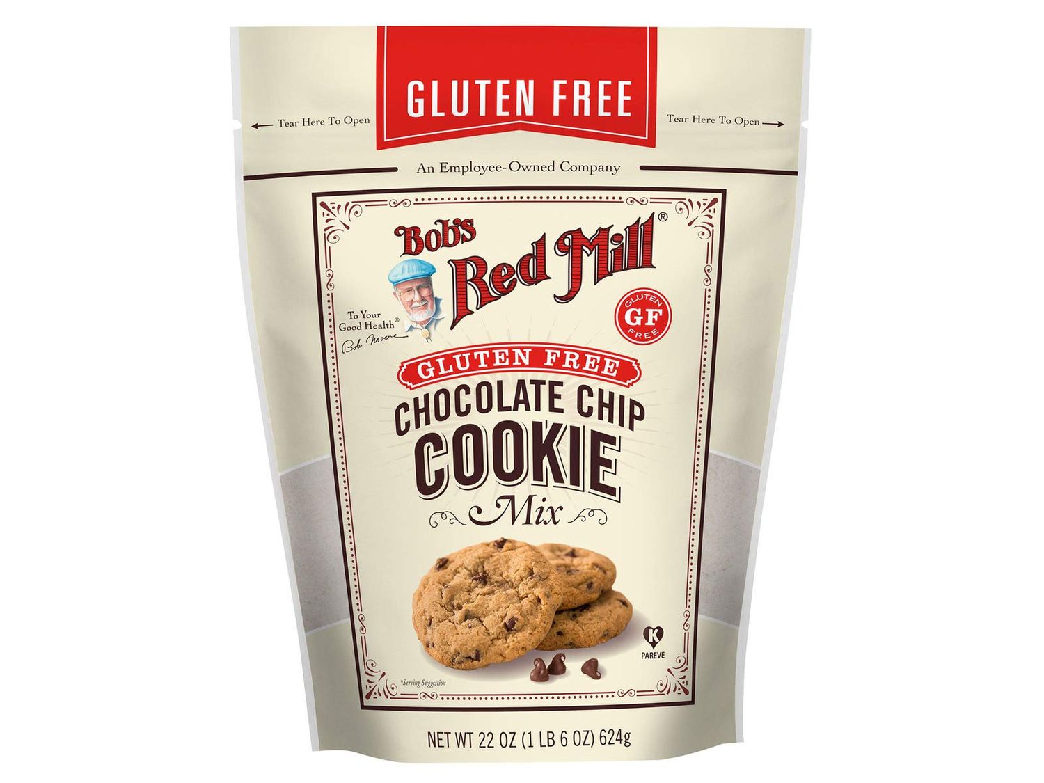 Bob&#39;s Red Mill Chocolate Chip Cookie Mix, 22 oz (Pack of 4)
