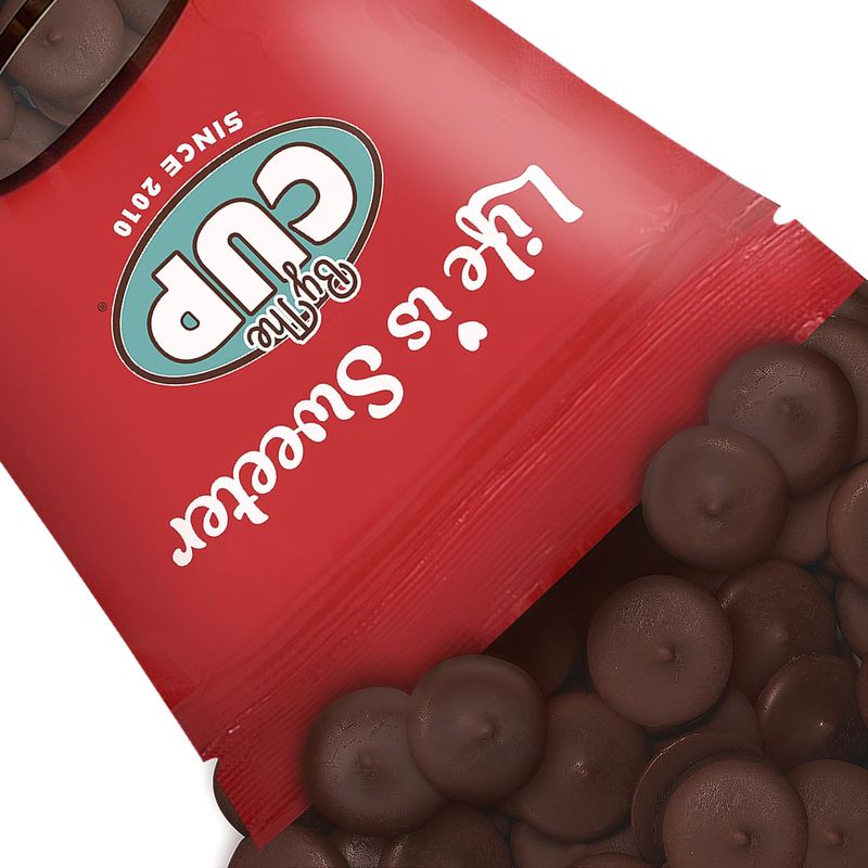 By The Cup Milk Chocolate Melting Wafers, 2 lb Bulk Bag for Chocolate Fountain, Fondue Sets, Molds and More