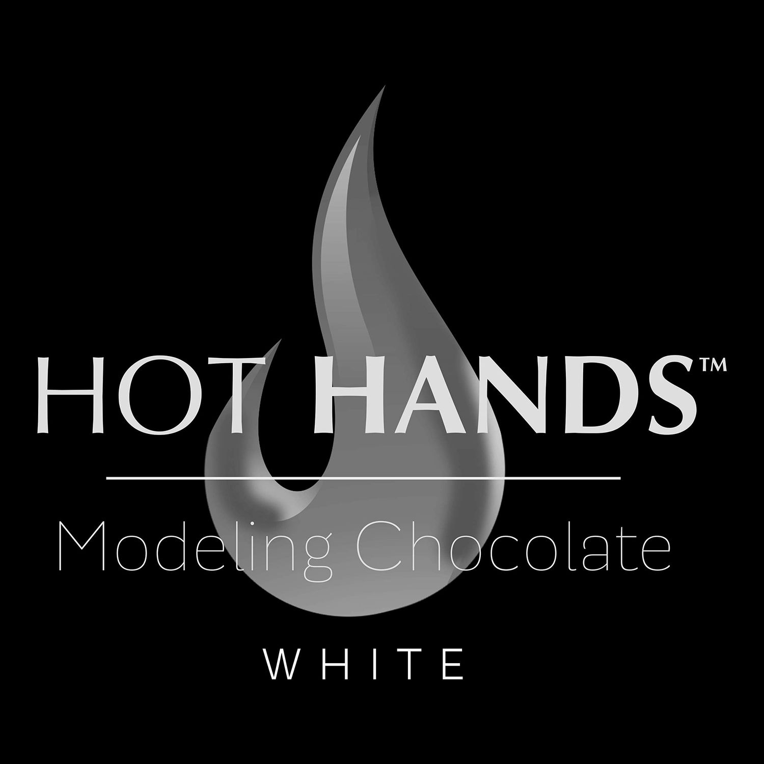 Modeling Chocolate Premium Gourmet Sculpting Chocolate for cakes in WHITE 2 Pound Pack by Hot Hands Modeling Chocolate sculpt cover and model figurine for cakes cookie cake pops and more