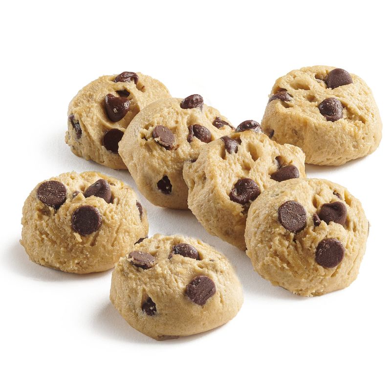 David's Cookies Preformed Frozen Cookie Dough Gluten Free Chocolate Chip 64 count