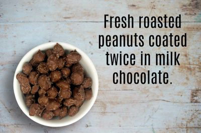 Goodland Farms Milk Chocolate Double Dipped Peanuts, 2 Pounds - Wholesale Bulk Candy, Chocolate Covered Peanuts
