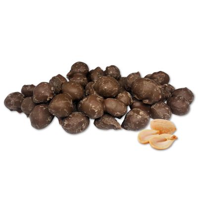 Goodland Farms Milk Chocolate Double Dipped Peanuts, 2 Pounds - Wholesale Bulk Candy, Chocolate Covered Peanuts