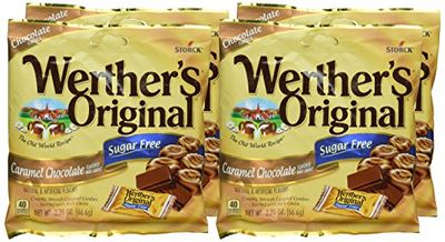 Werther's Original Sugar Free Candies, Caramel Chocolate, 2.35 Ounce