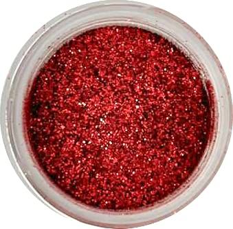RUBY RED Luxury Cake Disco Diamond Dust, 6 grams for Cakes, Cupcakes, Cookies, Icing, Chocolate Wedding Party Baking Cupcake Cookie Ice Cream Decoration Supplies