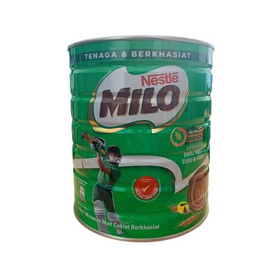 Nestle Milo Malaysia 3.3 Pound (1.5kg) Halal Beverage Mix Chocolate Malt Powder Tin Can Fortified Powder Energy Drink Cocoa