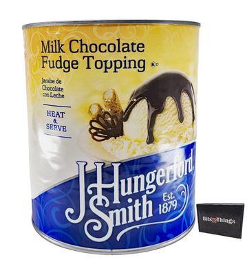 J. Hungerford Smith Milk Chocolate Fudge Dessert Topping - 127 oz.