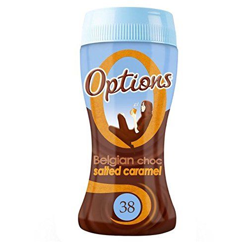 Options Salted Caramel Hot Chocolate Jar - 220g (0.49lbs)