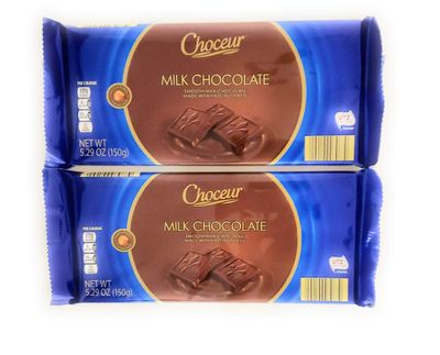Choceur Milk Chocolate 5.29 OZ (2 Pack)