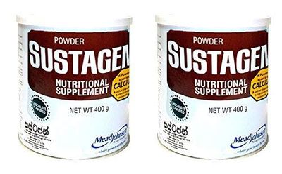 Sustagen Nutritional Supplement Milk powder (Chocolate, 400g (14.10 oz)-(Pack of 2))