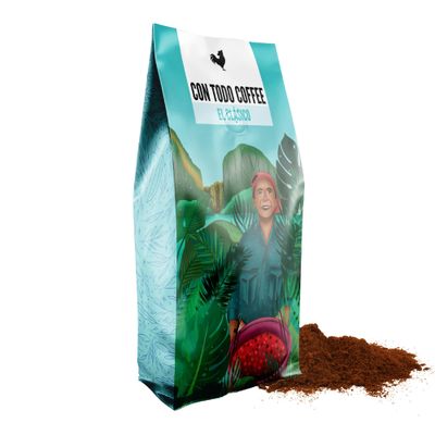 Con Todo Coffee, 100% Mexican Coffee, Medium Roast Coffee, El Clsico, Ground Coffee, 8oz