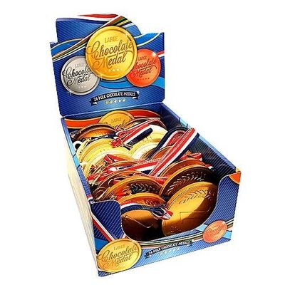Fort Knox Number 1 Milk Chocolate Medallions - Case of 24