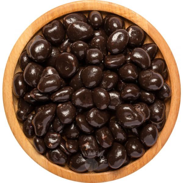 HolanDeli Dark Chocolate Covered Cranberries - Dried Cranberries With Dark Cocoa Chocolate. 1lb
