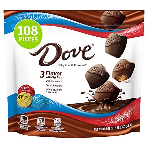 Dove Promises Assorted Milk &amp; Dark Chocolate Candy (31 oz., 108 ct.)