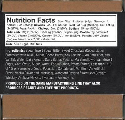 Case of 12 Woodford Reserve Bourbon Balls 4 pc Gift Boxes (48 candies)