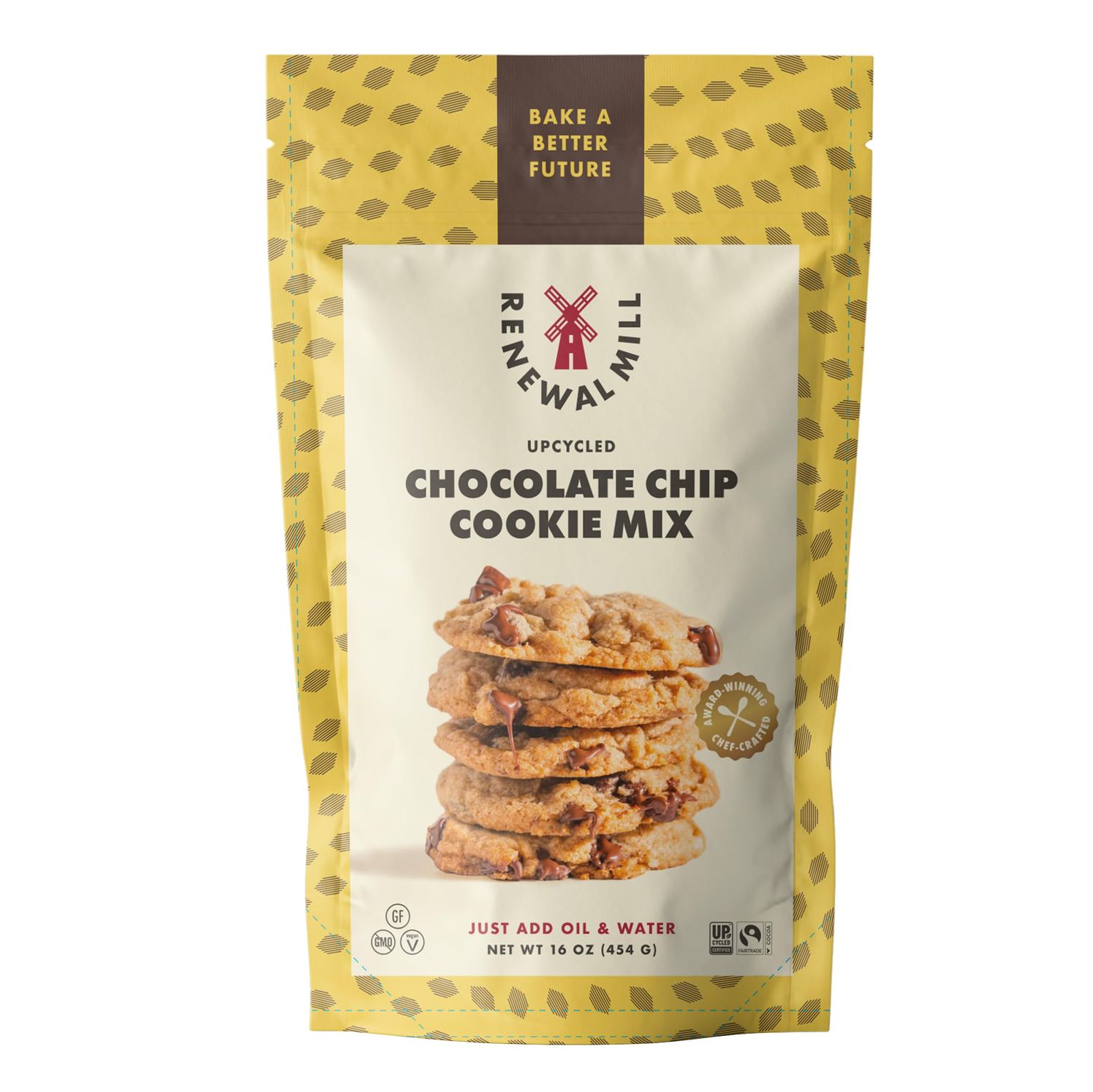 Renewal Mill Upcycled Oat Chocolate Chip Cookie Mix, 16 OZ