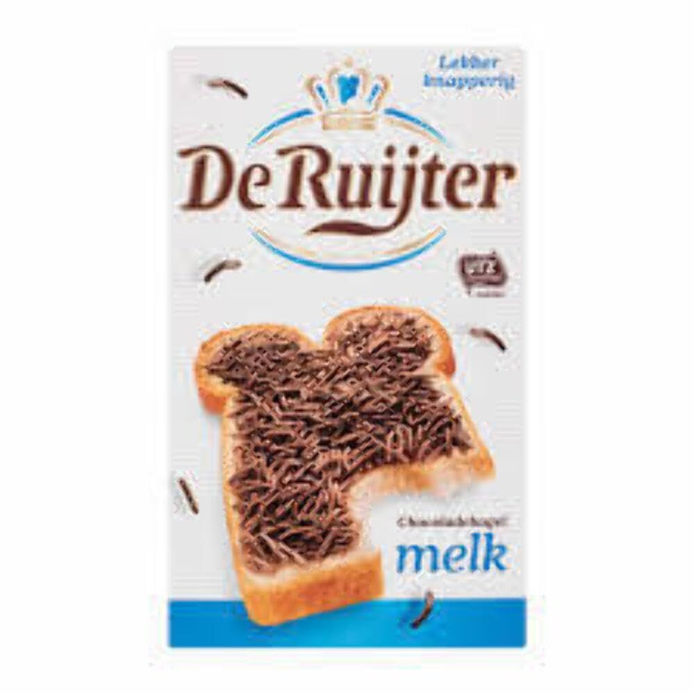 Milk Chocolate Sprinkles (Chocoladehagel Melk) - 14oz (Pack of 1)