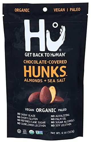 HU KITCHEN Chocolate Covered Almonds, 4 OZ