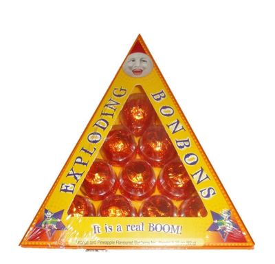Universal Studios Wizarding World of Harry Potter Park Honeydukes Emporium Exploding Bon Bons Orange &amp; Pinapple Flavoured 3.25 Oz Candy