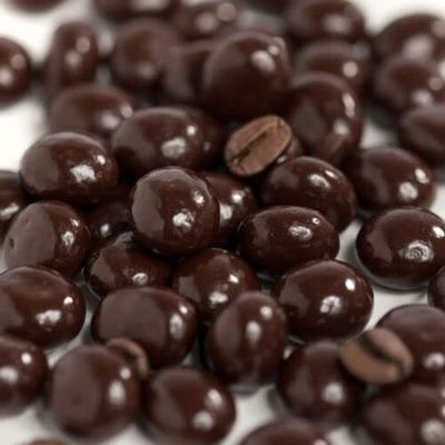 Bayside Candy Dark Chocolate Collection Dark Chocolate Covered Espresso Coffee Beans (1LB)