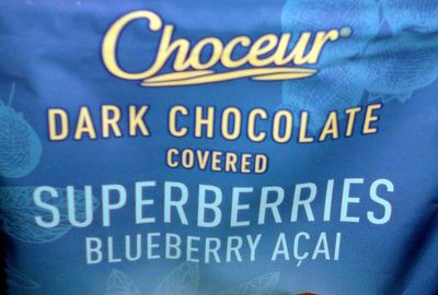 Choceur Dark Chocolate Covered Superberries - Blueberry-Acai (2 Pack)