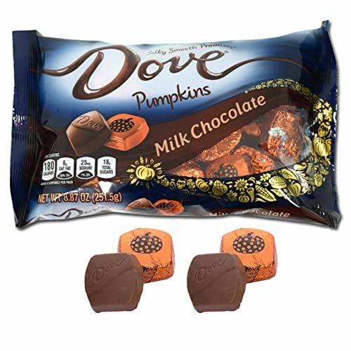 DOVE PROMISES Milk Chocolate Harvest Pumpkin Halloween Candy 8.87-Ounce Bag