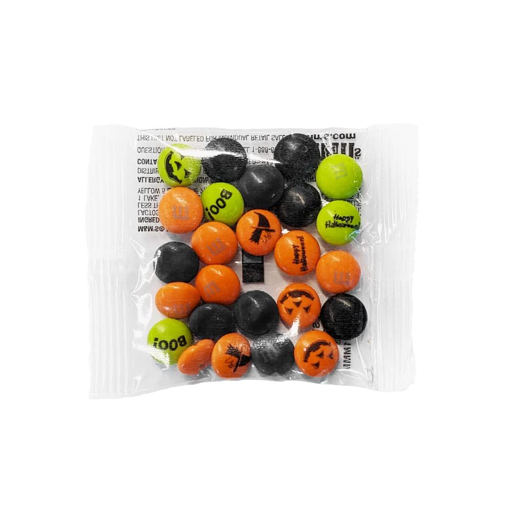 M&amp;M&#39;S Milk Chocolate Halloween Party Favors (20 pack), Perfect for Halloween Parties, Trick or Treat and Halloween Decorations