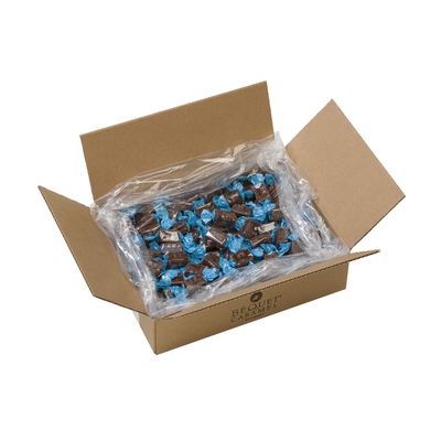 Bquet Caramel - Salt Chocolate Caramel - Caramel Candy Individually Wrapped - Gourmet Caramel Candy - Made in Montana - Kosher (Star-D) and Gluten Free - 5 LB Box