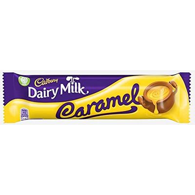 Cadbury Dairy Milk Caramel | Total 6 bars of British Chocolate Candy - Cadbury Dairy Milk Caramel