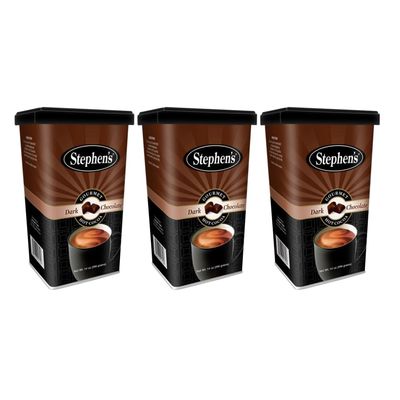 Stephen&#39;s Gourmet Hot Cocoa, Dark Chocolate, 14 OZ (Pack of 3)