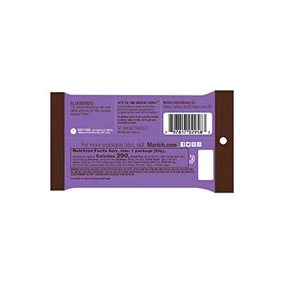 Marich Natural Chocolate Blueberries, 2.1-Ounce (Pack of 12)