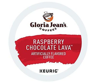 Gloria Jean&#39;s Coffee Raspberry Chocolate Lava Keurig K-Cup Pods (48)