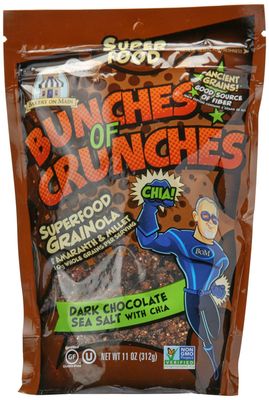 Bakery on Main Bunches of Crunches Superfood Granola, Dark Chocolate with Sea Salt, 11 oz