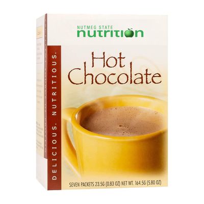 Nutmeg State Nutrition HealthyWise - High Protein Hot Cocoa - Instant Low Carb, Low Calorie Hot Chocolate Mix with 15g Protein, 7 Servings Per Pack (Classic)