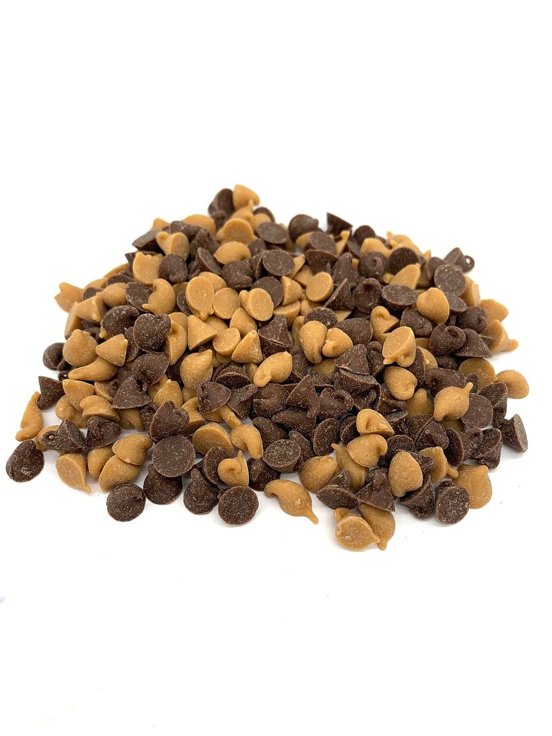 Mini Peanut Butter Chocolate Chips (1lb. Resealable Zip Lock Bag)