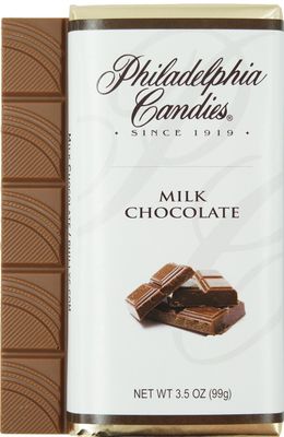 Philadelphia Candies Milk Chocolate Bar, 3.5-Ounce Package