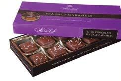Abdallah Chocolates-Sea Salt Caramels, 8 ounce box
