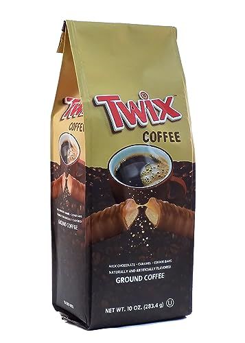 Ground Coffee, Medium Roast, Caramel Chocolate Flavored 10oz Bag