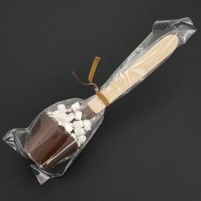 Melville Candy Delicious Hot Chocolate Spoons - Individually Wrapped Chocolate Stirrers with Marshmallows for Hot Cocoa - Candy Spoons for Hot Chocolate Accessories and Bar Supplies