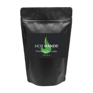 Modeling Chocolate, Premium Gourmet Modeling Chocolate for cakes in GREEN 1 Pound Pack by HOT HANDS Modeling Chocolate for Cookies, cakes and cake pops