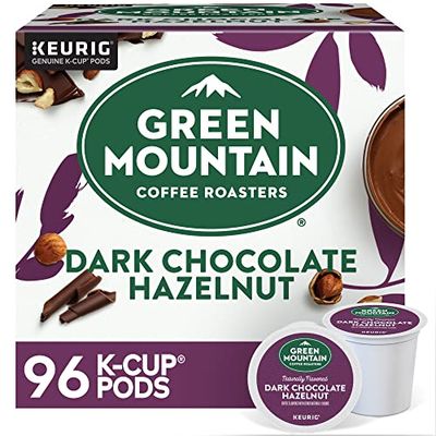Green Mountain Coffee Roasters Dark Chocolate Hazelnut Coffee, Keurig Single Serve K-Cup Pods, 96 Count