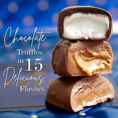 BONNIE AND POP - Chocolate Gift Basket - Chocolate Gift Box, Gourmet Food Gifts Prime - Assorted Treat Tray Tin for Men and Women- Kosher Hannukah Gift