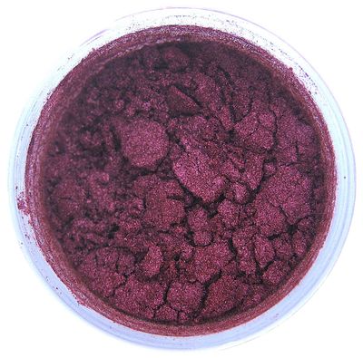 Claret Edible Luster Dust | 6 Grams Food Grade Cake Dust Shimmer Powdered, Edible Metallic Powder Food Coloring for Cake Decorating, Chocolates, Fondant, Drinks, Painting, Vegan