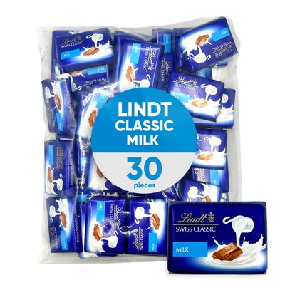 Classic Recipe Milk Chocolate 6.0 pouch - 1 pack 30 pieces - Candy Individually Wrapped Pieces - Premium Milk Chocolate