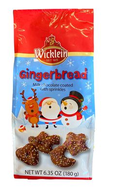 Wicklein Winterhouse Filled w/Chocolate Coated Lebkuchen