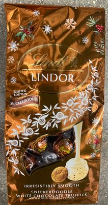 Lindt Lindor Snickerdoodle White Chocolate Truffles- 19 oz