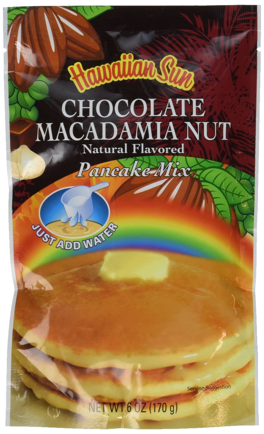 Hawaiian Chocolate Macadamia Nut Pancake Mix From Hawaii