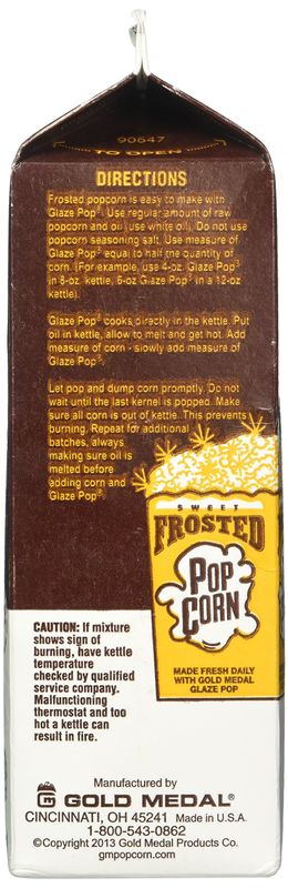 Gold Medal Chocolate Glaze Pop