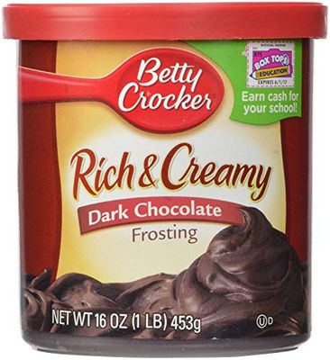 Betty Crocker Rich &amp; Creamy Frosting - Hershey&#39;s Triple Chocolate Fudge Chip - 16 oz