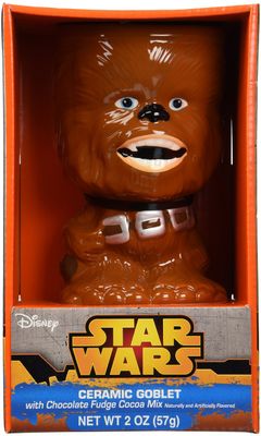 Star Wars Ceramic Goblet with Chocolate Fudge Cocoa Mix - Chewbacca