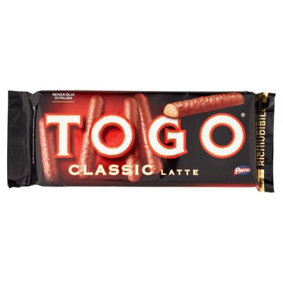 Pavesi Togo Classic Milk Chocolate Biscuits Cookies Fingers 120g